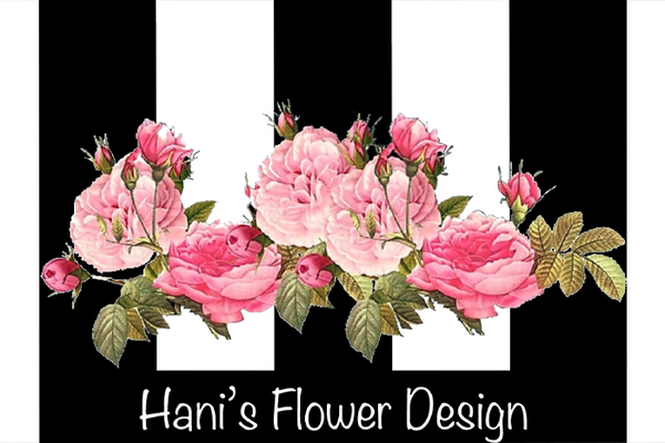 Hani's flower design logo