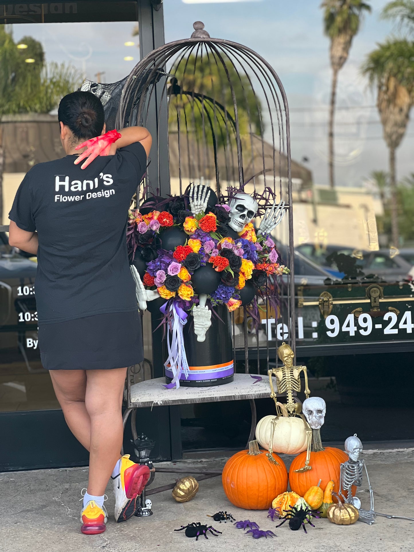 Halloween flower box🎃