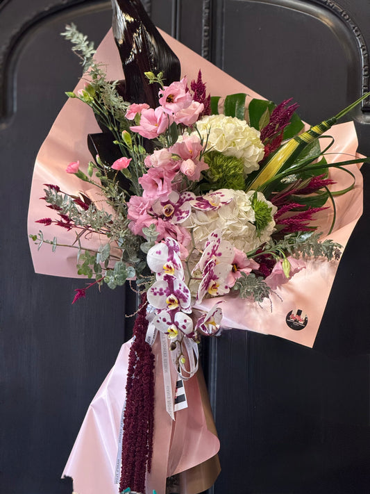 Beautiful hand bouquet