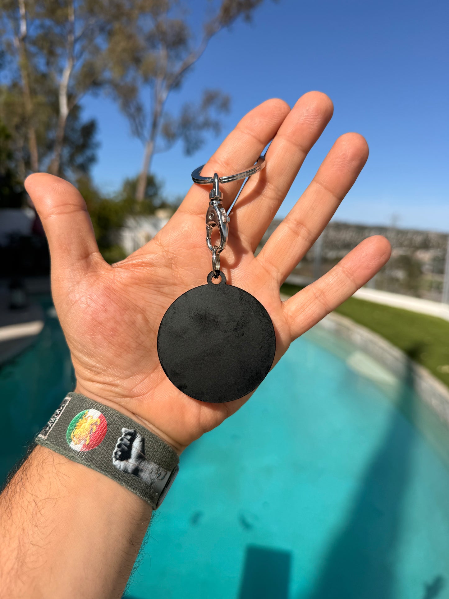 Persian Lion & Sun Keychain
