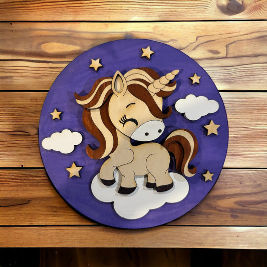 Unicorn Baby Sign