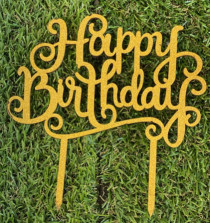 Happy Birthday Topper