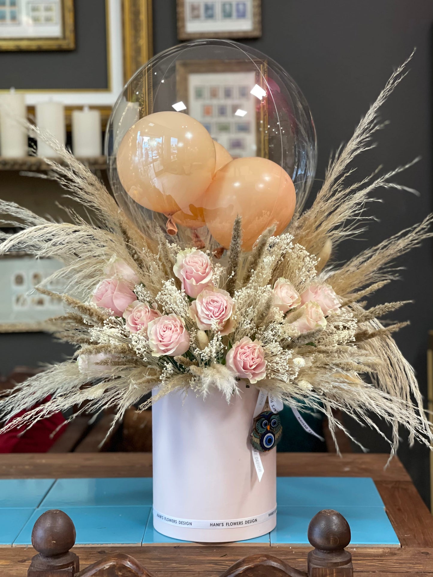Beautiful Flowers With Balloons - 005