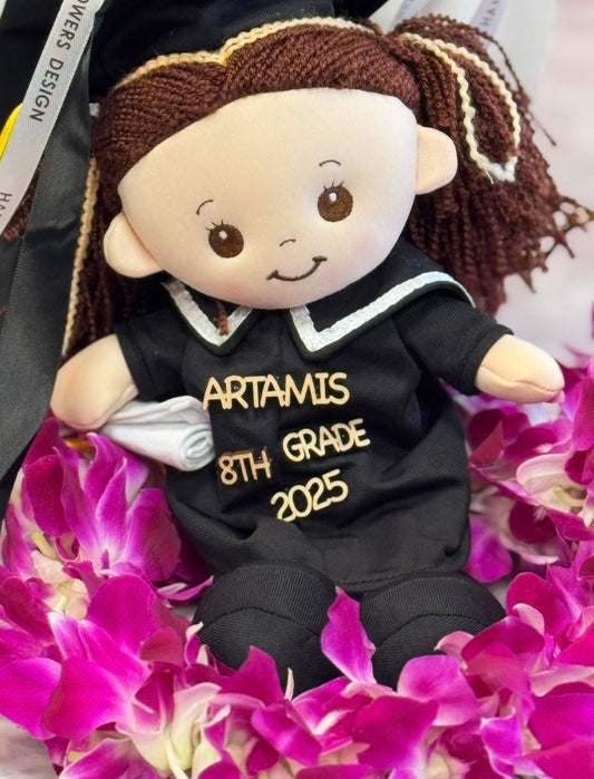 Graduation Lei & customize Doll Set ￼