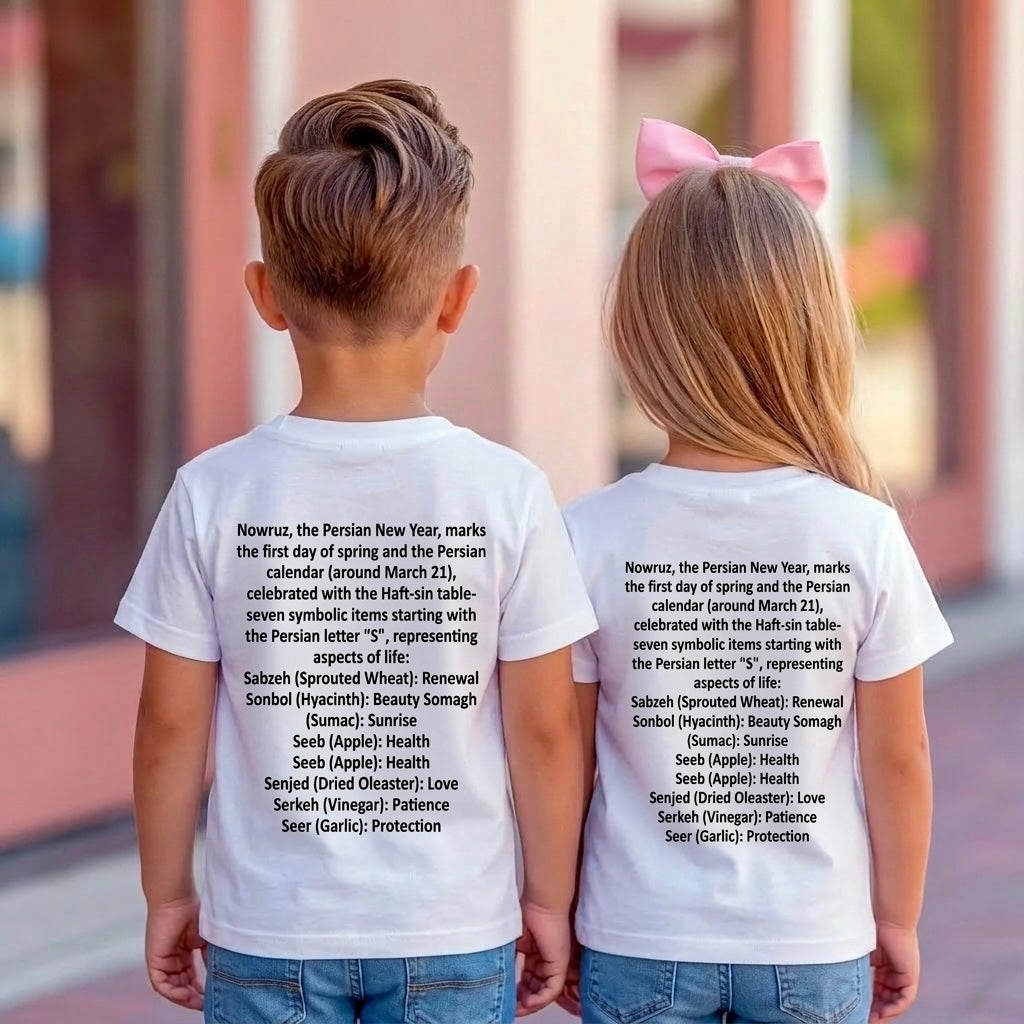 Kids Nowruz T-Shirt – Persian New Year