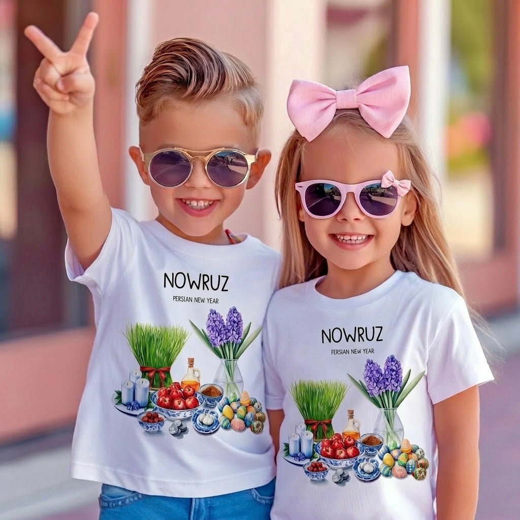 Kids Nowruz T-Shirt – Persian New Year