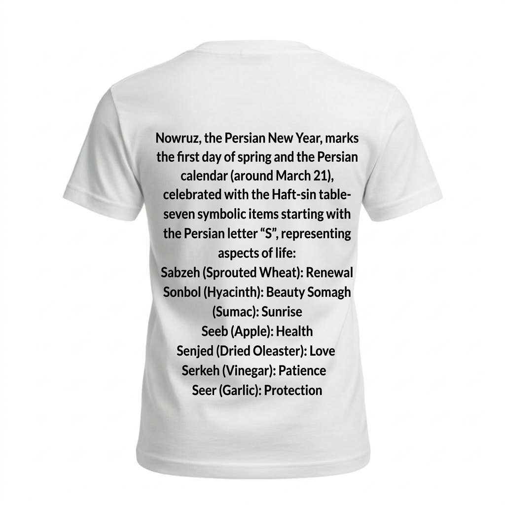 Kids Nowruz T-Shirt – Persian New Year