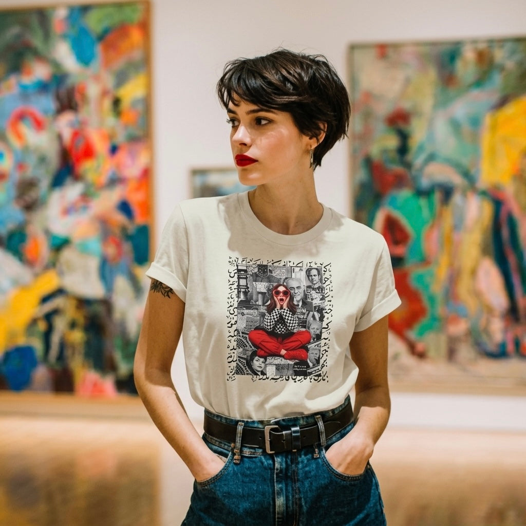 Persian Art Collage T-Shirt