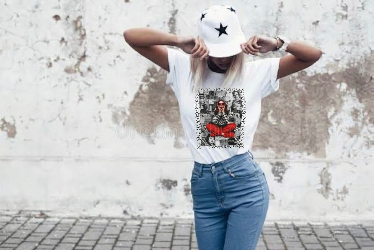 Persian Art Collage T-Shirt