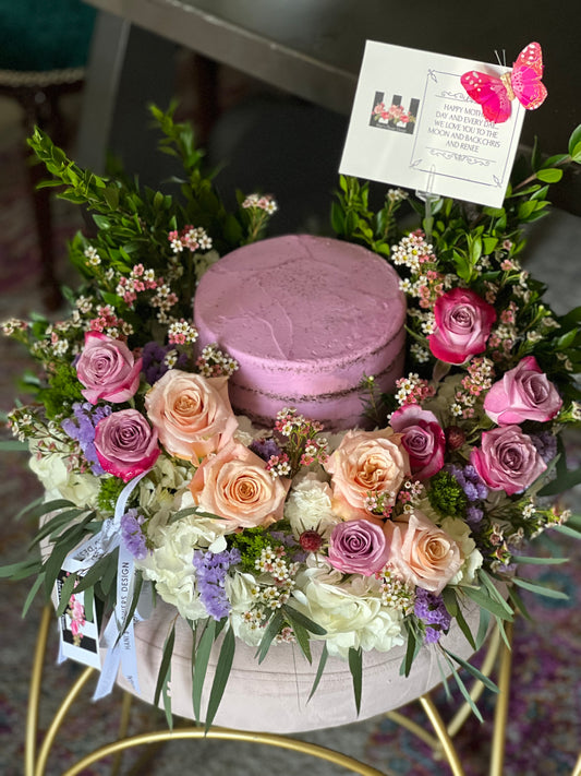 Flowers With The Cake - 016