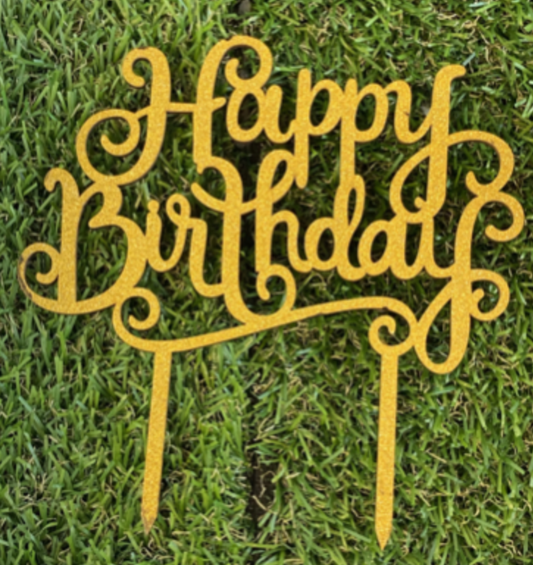 Happy Birthday Topper