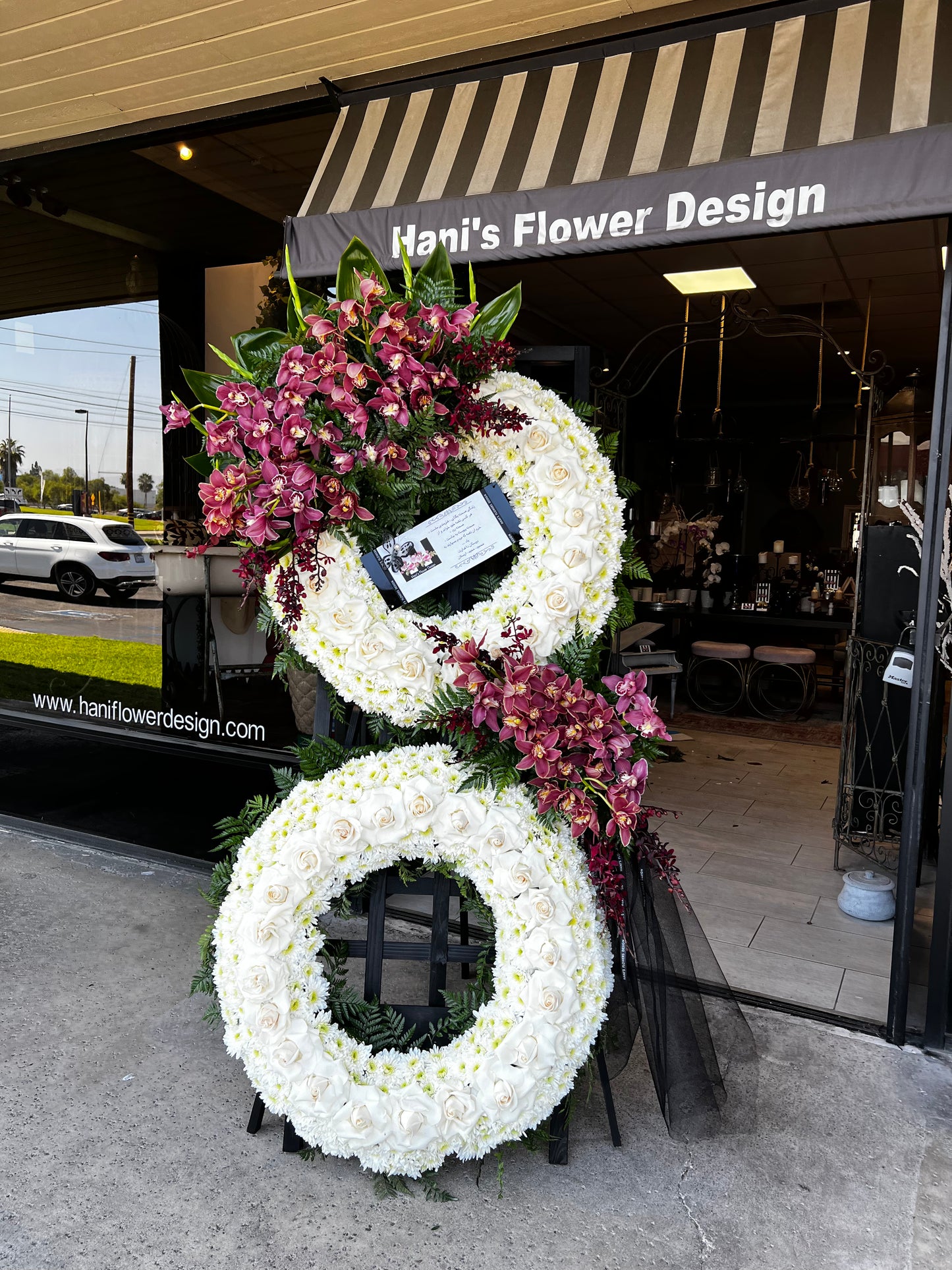 XXL wreath stand